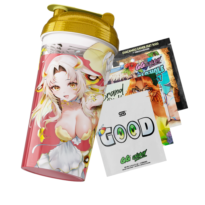 Waifu Cups x Yuzu: Moth-Koi All Over Print Shaker - Gamer Supps