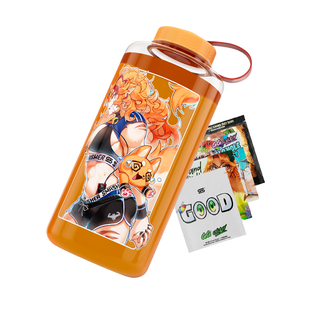 Waifu Jugs x Buffpup: Post Workout 64oz Jug - Gamer Supps