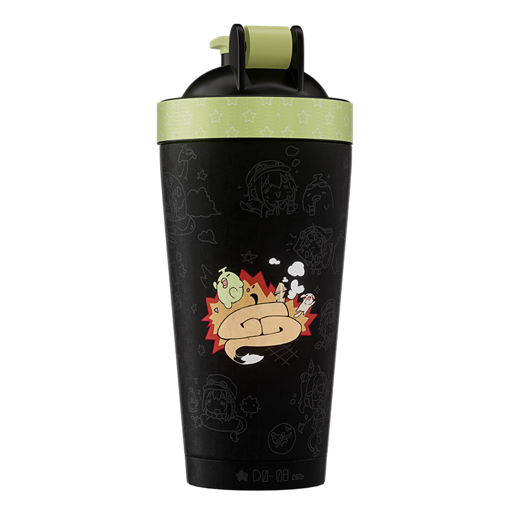 Waifu Cups x dooby3D: Doobcrate Metal Shaker - Gamer Supps