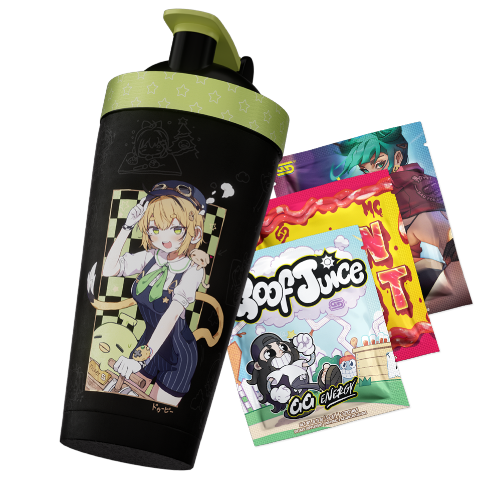 Waifu Cups x dooby3D: Doobcrate Metal Shaker - Gamer Supps