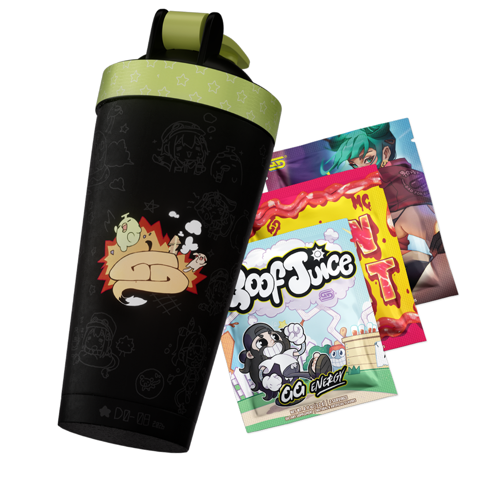 Waifu Cups x dooby3D: Doobcrate Metal Shaker - Gamer Supps