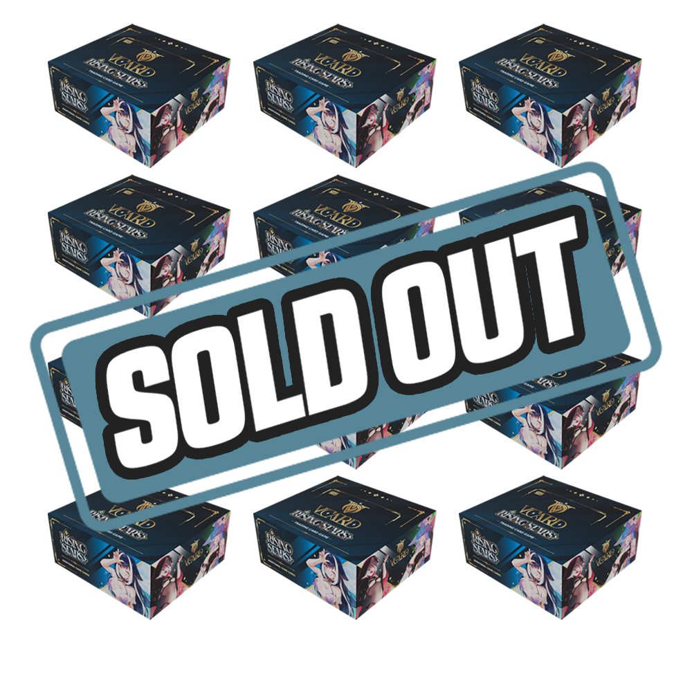 VCard Booster Box Master Case - Rising Stars (12 Booster Boxes) (Unlimited) - Gamer Supps