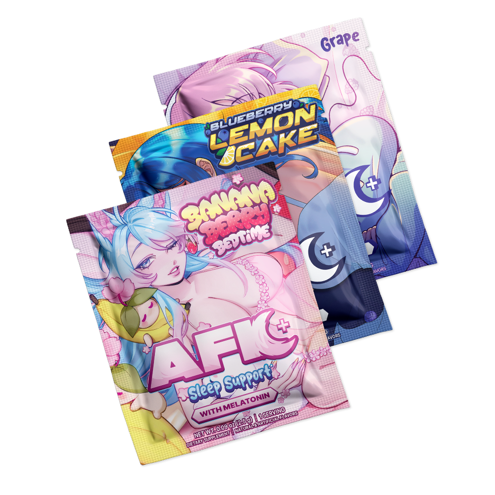 AFK+ Sample Packs - Gamer Supps