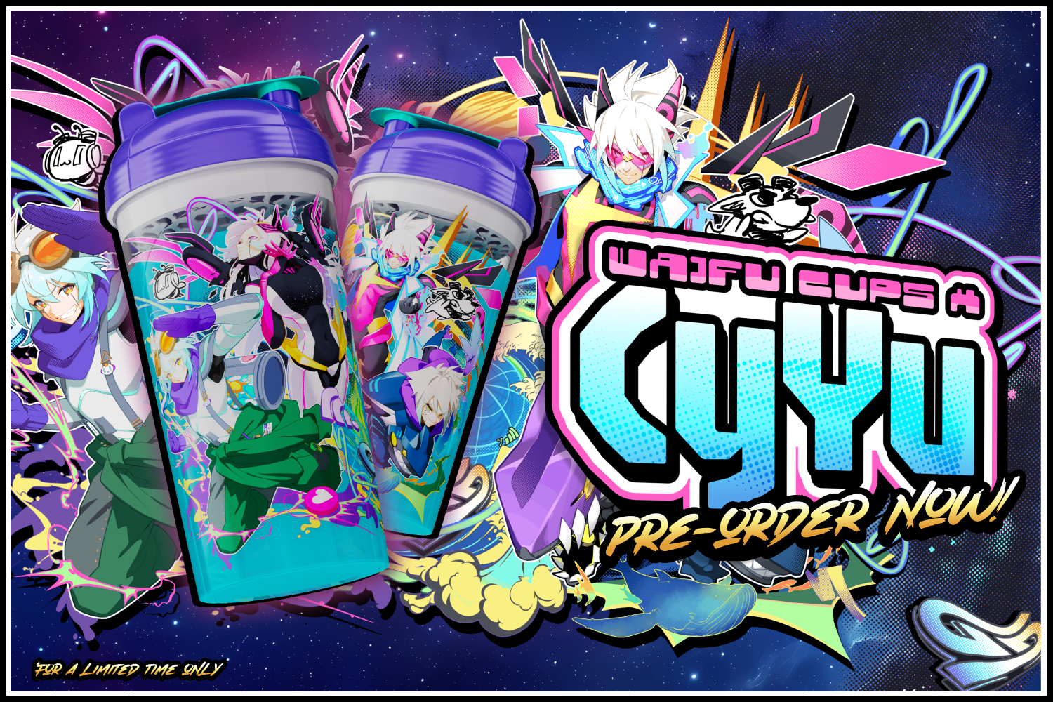 Waifu Cups x CyYu V2 - Gamer Supps