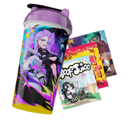 Waifu Cups x AiCandii: Cyber All Over Print Shaker - Gamer Supps