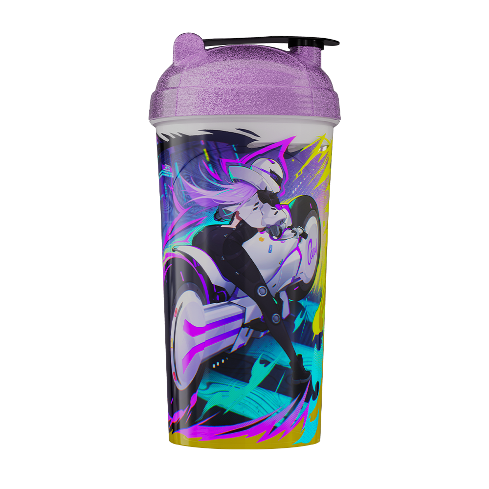 Waifu Cups x AiCandii: Cyber All Over Print Shaker - Gamer Supps
