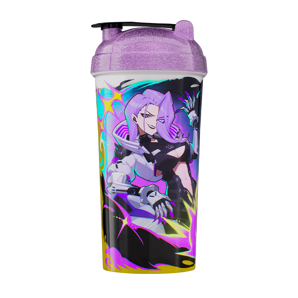 Waifu Cups x AiCandii: Cyber All Over Print Shaker - Gamer Supps