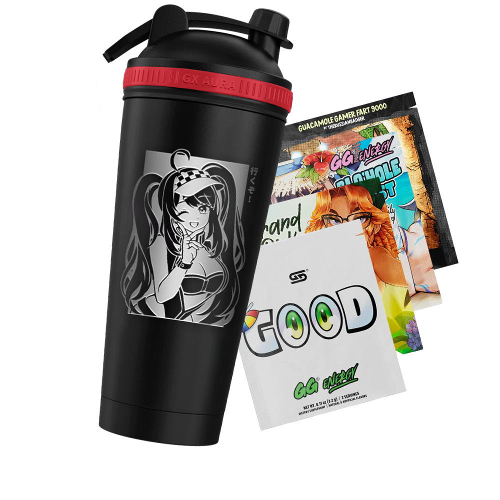 GX Aura: Racer Queen Metal Shaker - Gamer Supps