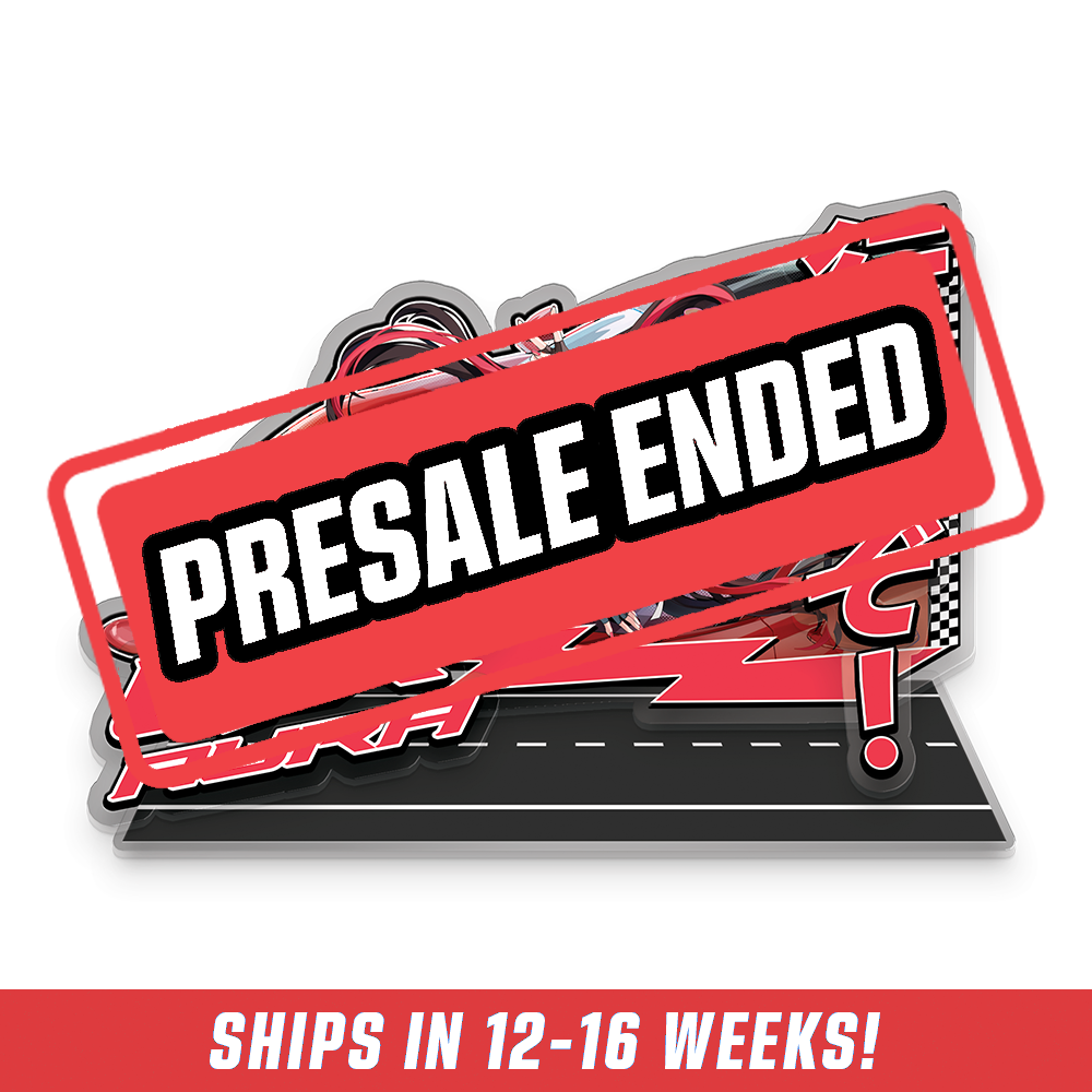 GX Aura: Racer Queen Acrylic Stand - Gamer Supps