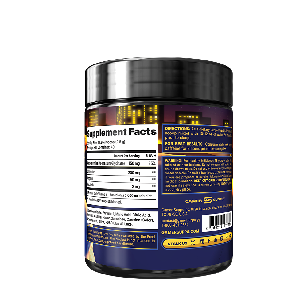 AFK+ (with Melatonin): Blueberry Lemoncake  - 40 Servings - Gamer Supps