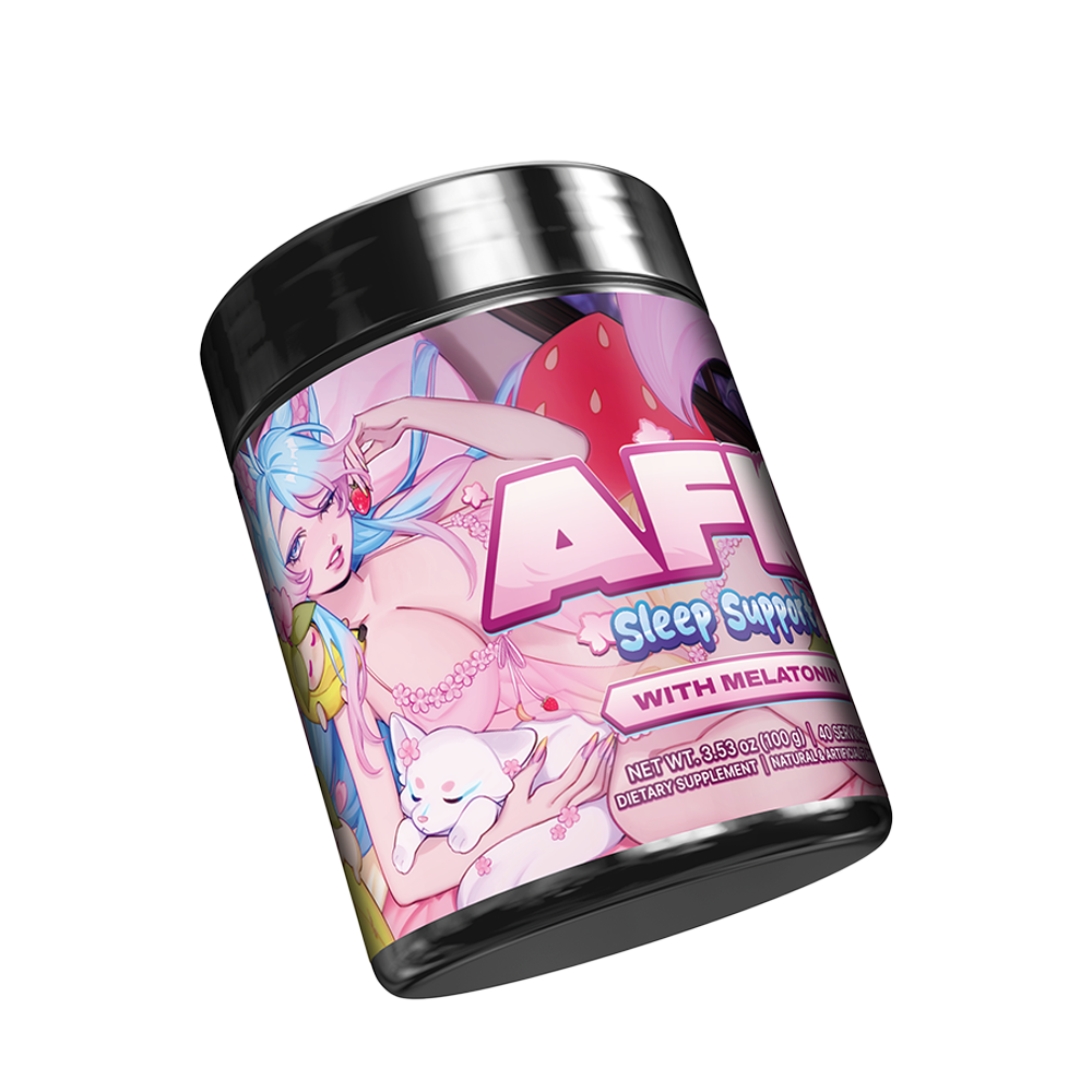 AFK+ (with Melatonin): Bananaberry Bedtime by Silvervale - 40 Servings - Gamer Supps