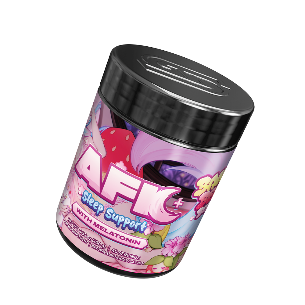 AFK+ (with Melatonin): Bananaberry Bedtime by Silvervale - 40 Servings - Gamer Supps