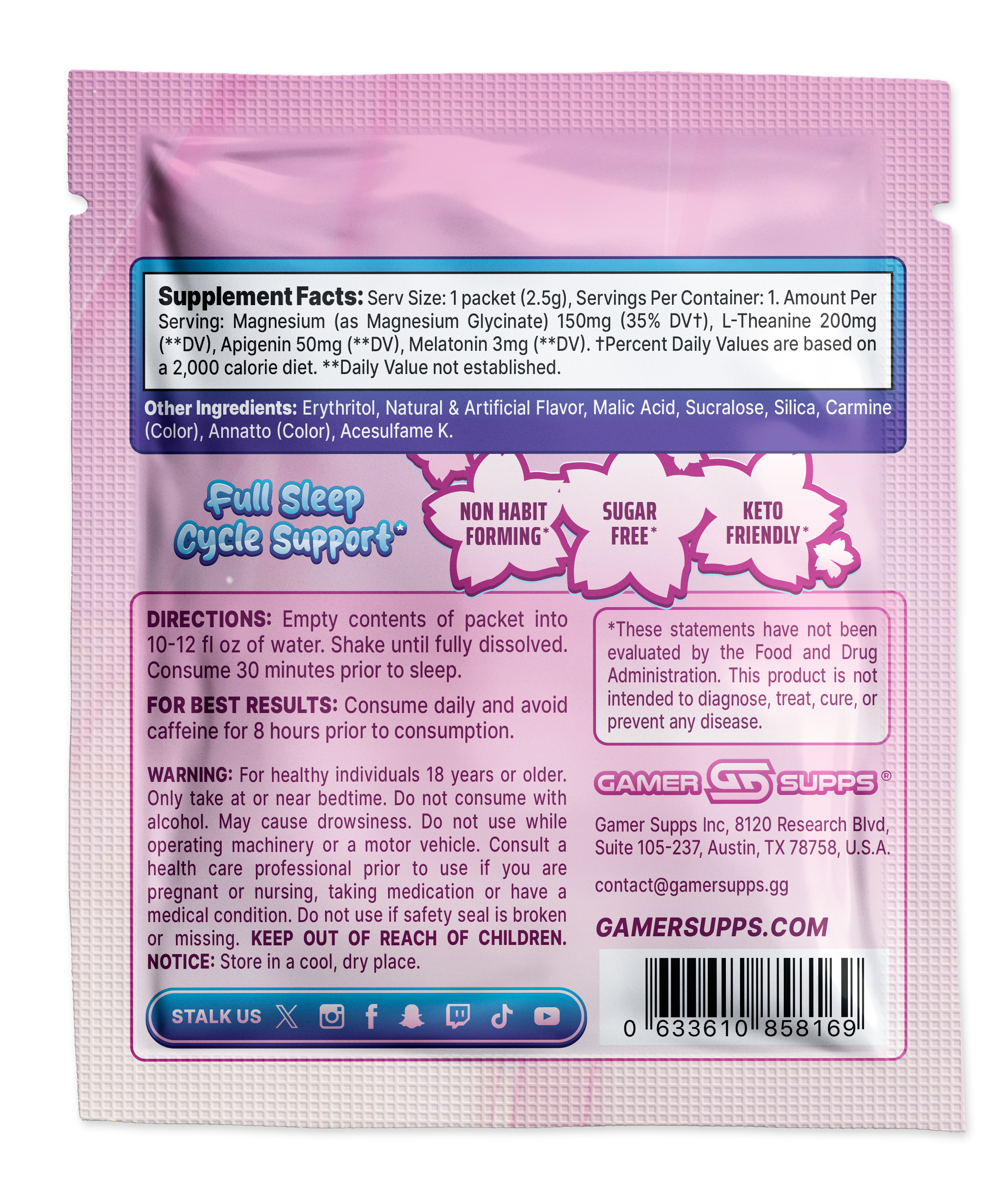 AFK+ Sample Packs - Gamer Supps