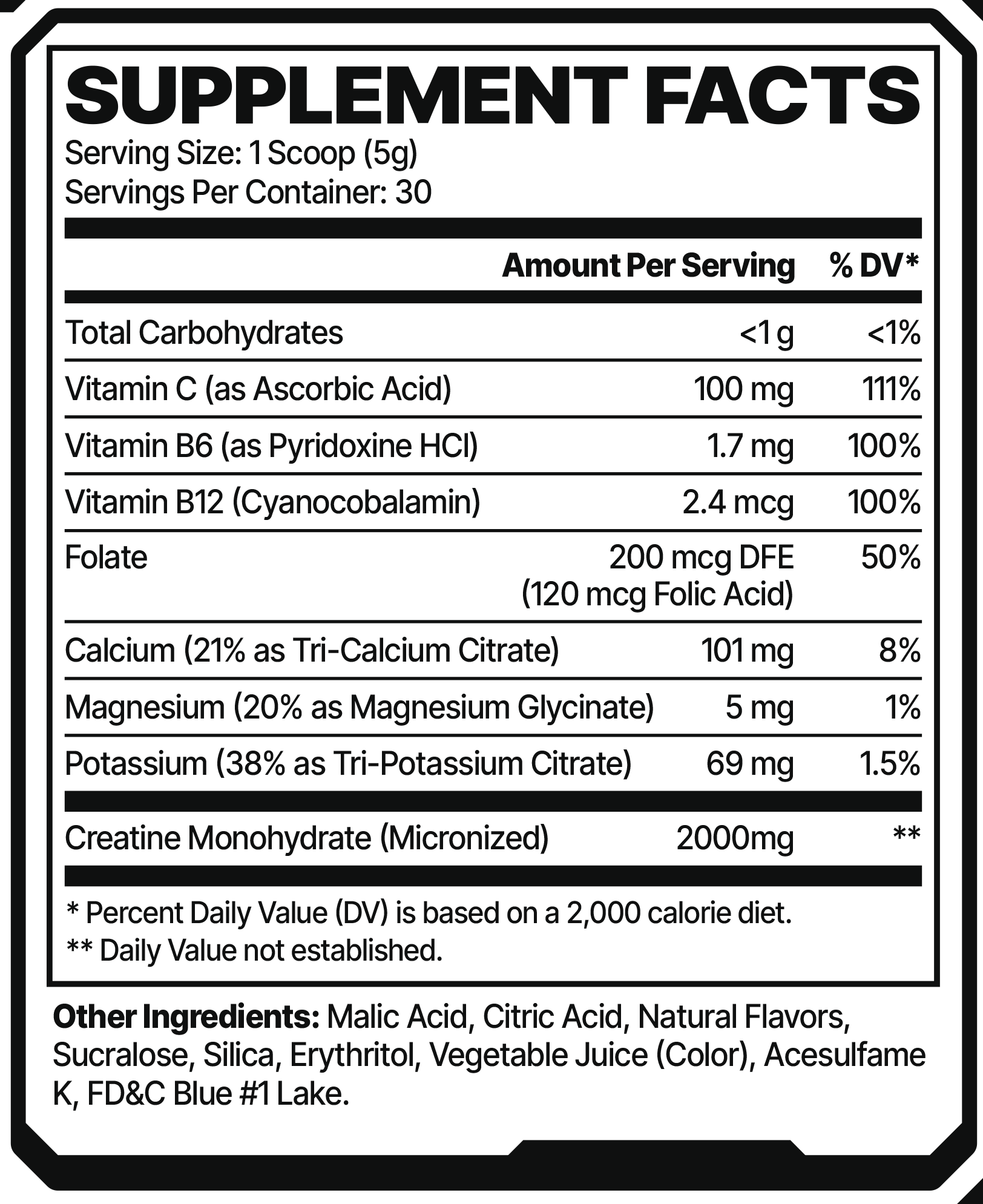 BaoBerry GAMERAID - 30 Servings View Supplement Facts