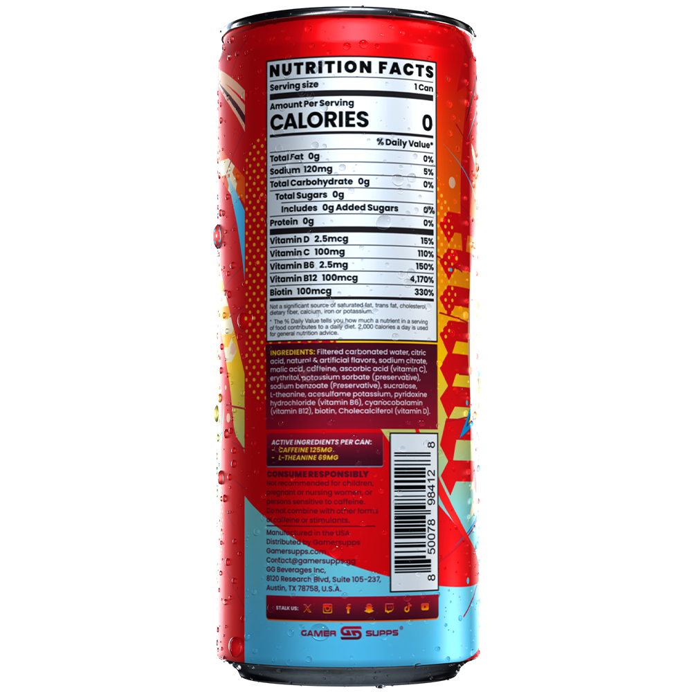 PARTNER ORDERS Sugar Free Premium Energy - Variety Pack (12 Cans) - Gamer Supps