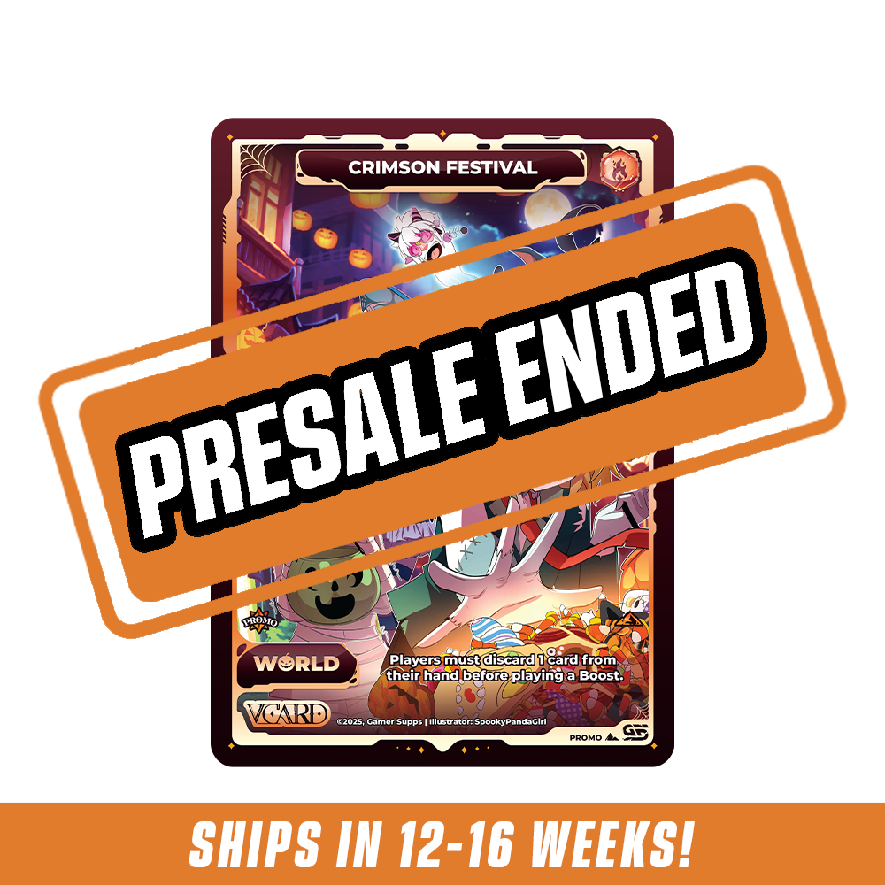 Crimson Festival: VCard Promo Card - Gamer Supps