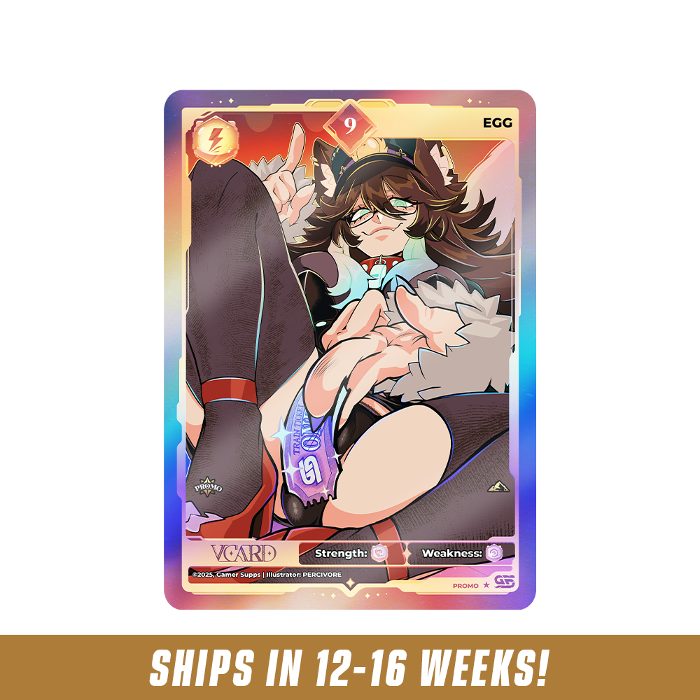 Creator Cups x OverEzEggs: VCard Promo Card (Info) - Gamer Supps
