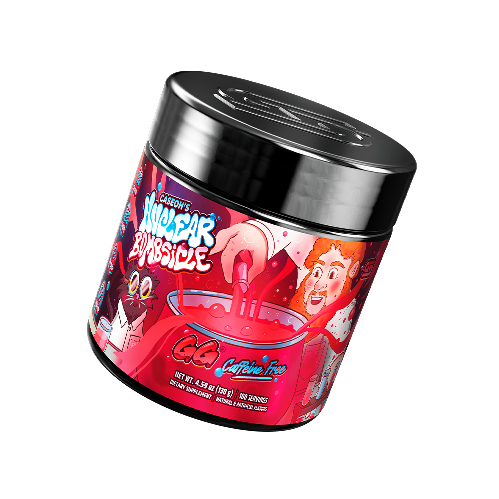 CaseOh's Nuclear Bombsicle Caffeine Free - 100 Servings - Gamer Supps