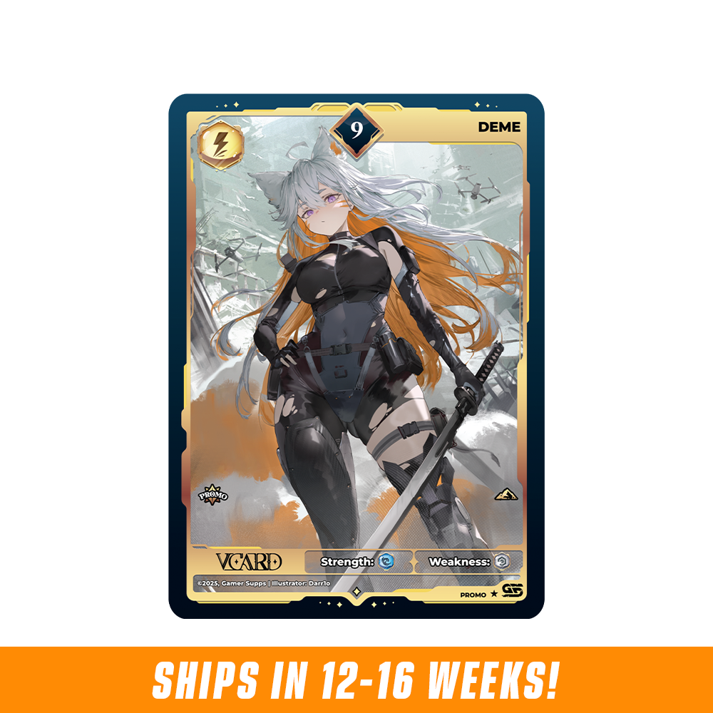 Creator Cups x deme: VCard Promo Card (Info) - Gamer Supps
