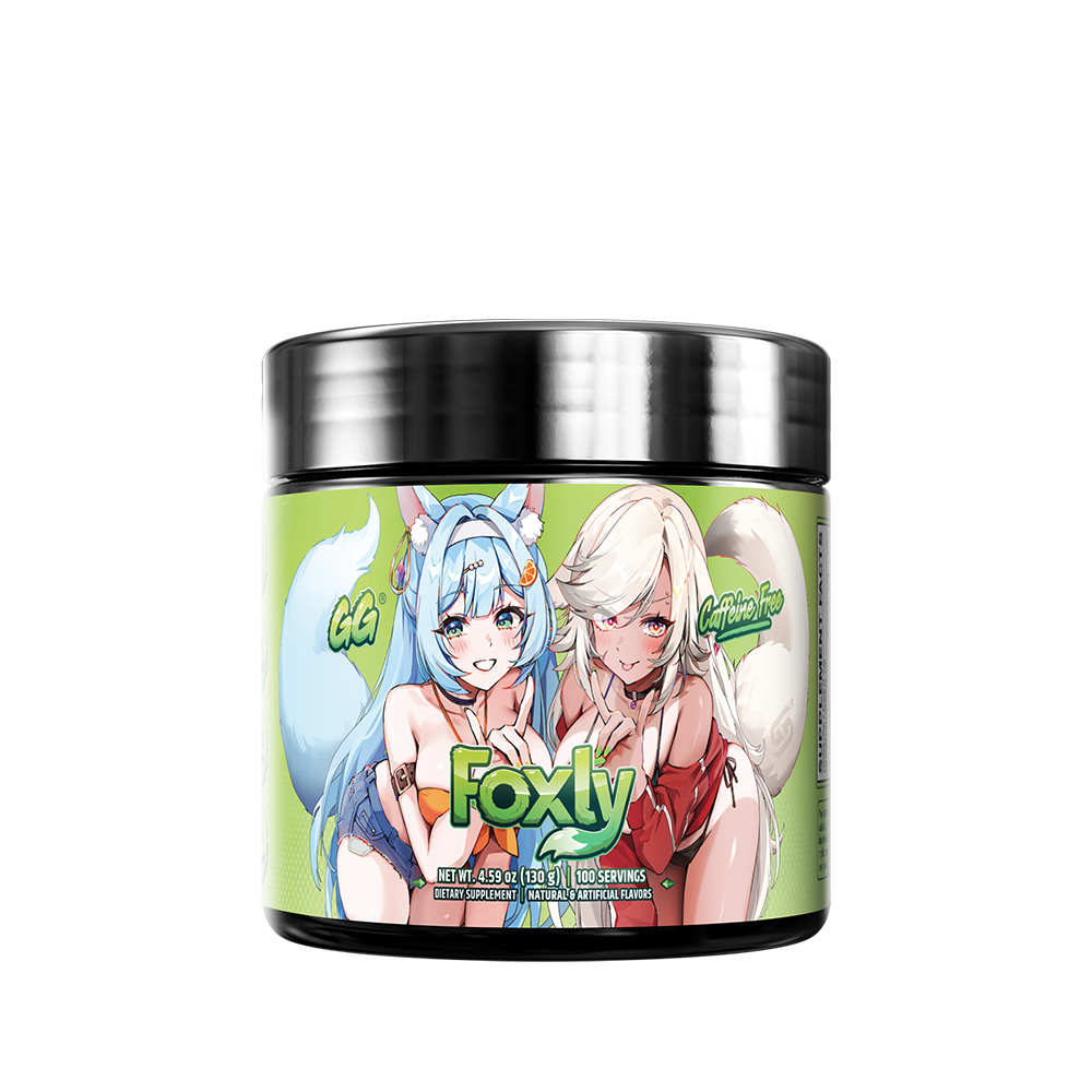 Foxly GG by FoxyReine Caffeine Free - 100 Servings - Gamer Supps