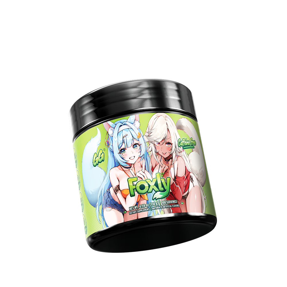 Foxly GG by FoxyReine Caffeine Free - 100 Servings - Gamer Supps