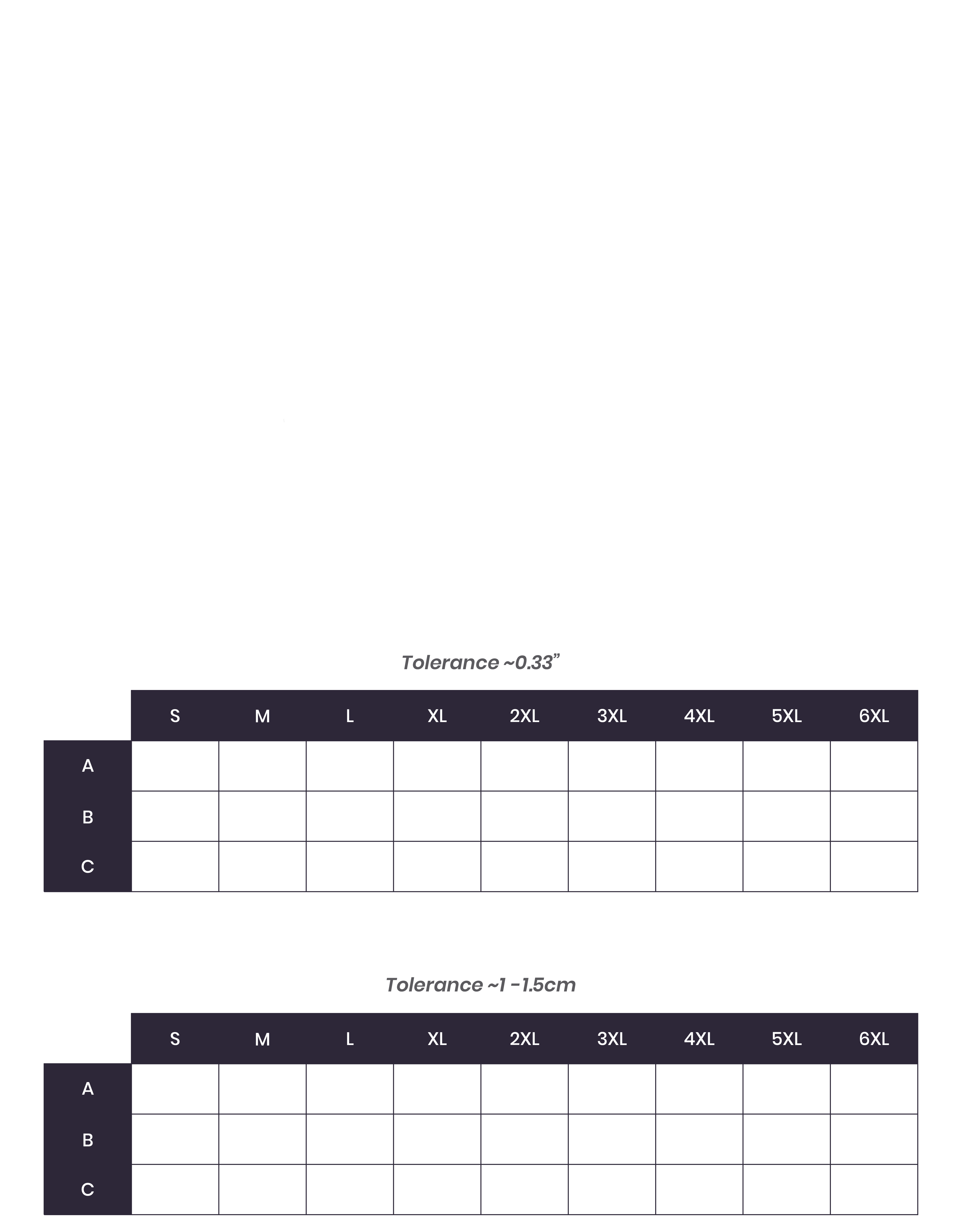 View Size Chart
