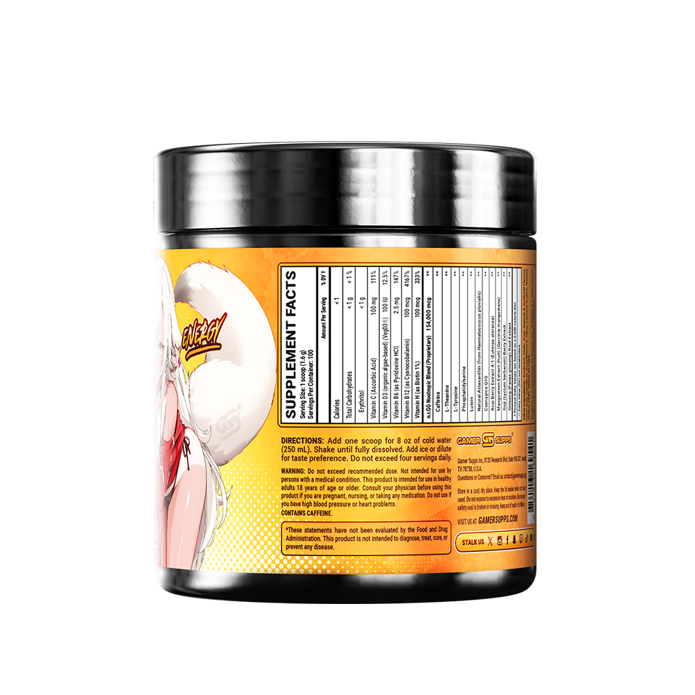 Foxly GG by FoxyReine - 100 Servings - Gamer Supps
