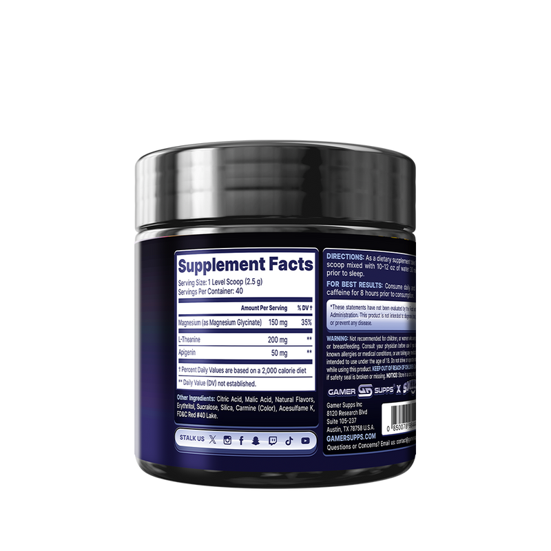 AFK: GOOD Night - 40 Servings - Gamer Supps