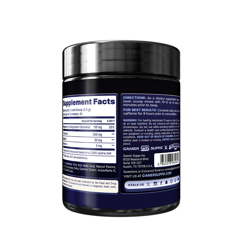 AFK+ (with Melatonin): GOOD Night - 40 Servings - Gamer Supps