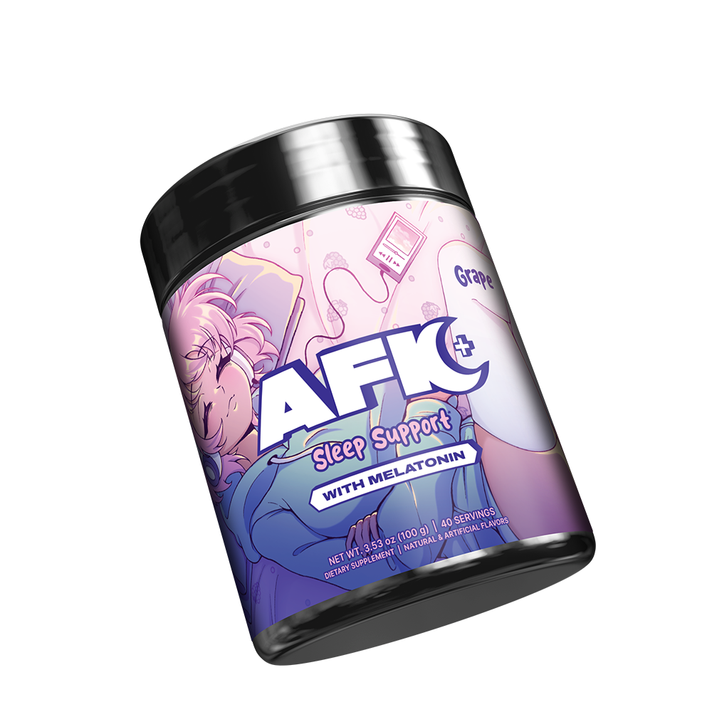 AFK+ (with Melatonin): Grape - 40 Servings - Gamer Supps