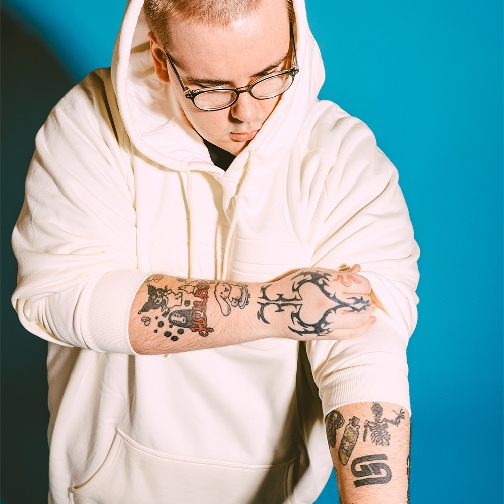 Cream Embossed Hoodie - Gamer Supps