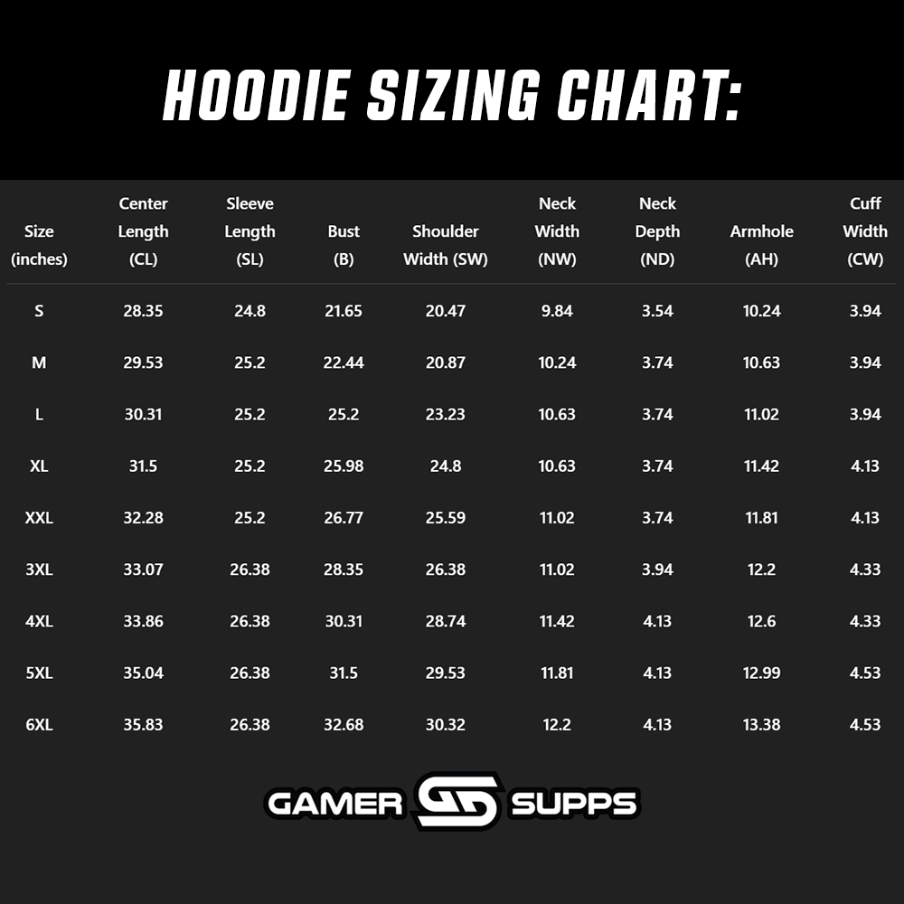 Browser Trouble: Windbreaker Jacket Size Chart