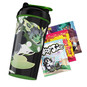 Waifu Cups x Space Invader Juniper: All Over Print Shaker - Gamer Supps