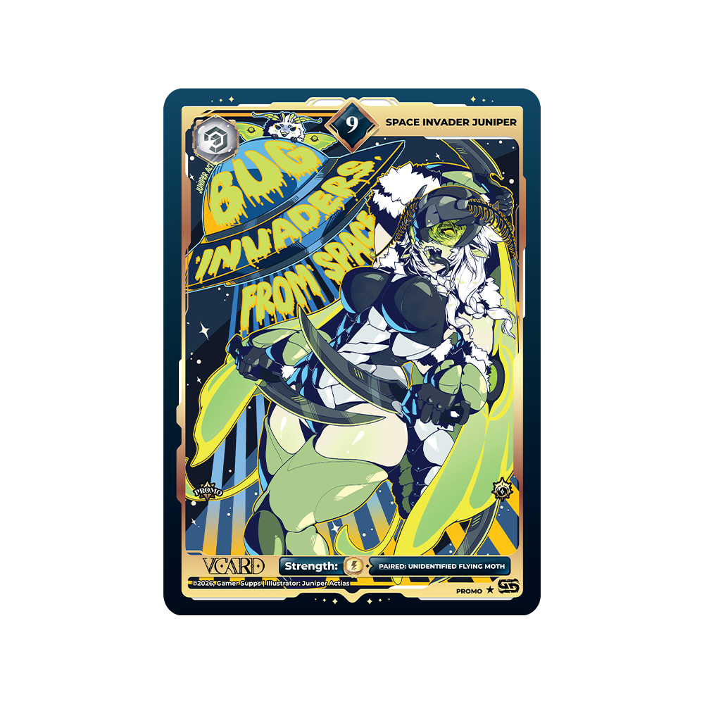 Juniper Actias: Promo VCard (Info) - Gamer Supps