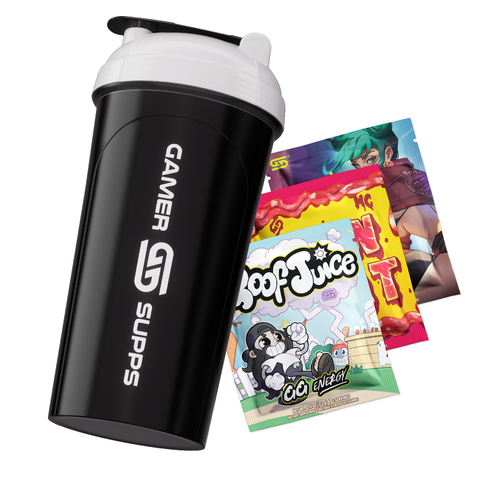 24oz All Over Print Shaker - Killer Whale - Gamer Supps