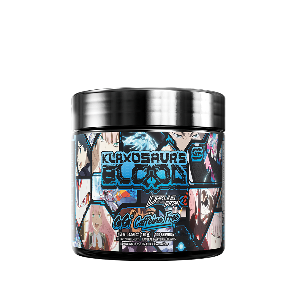 Klaxosaur's Blood by DARLING in the FRANXX Caffeine Free - 100 Servings - Gamer Supps