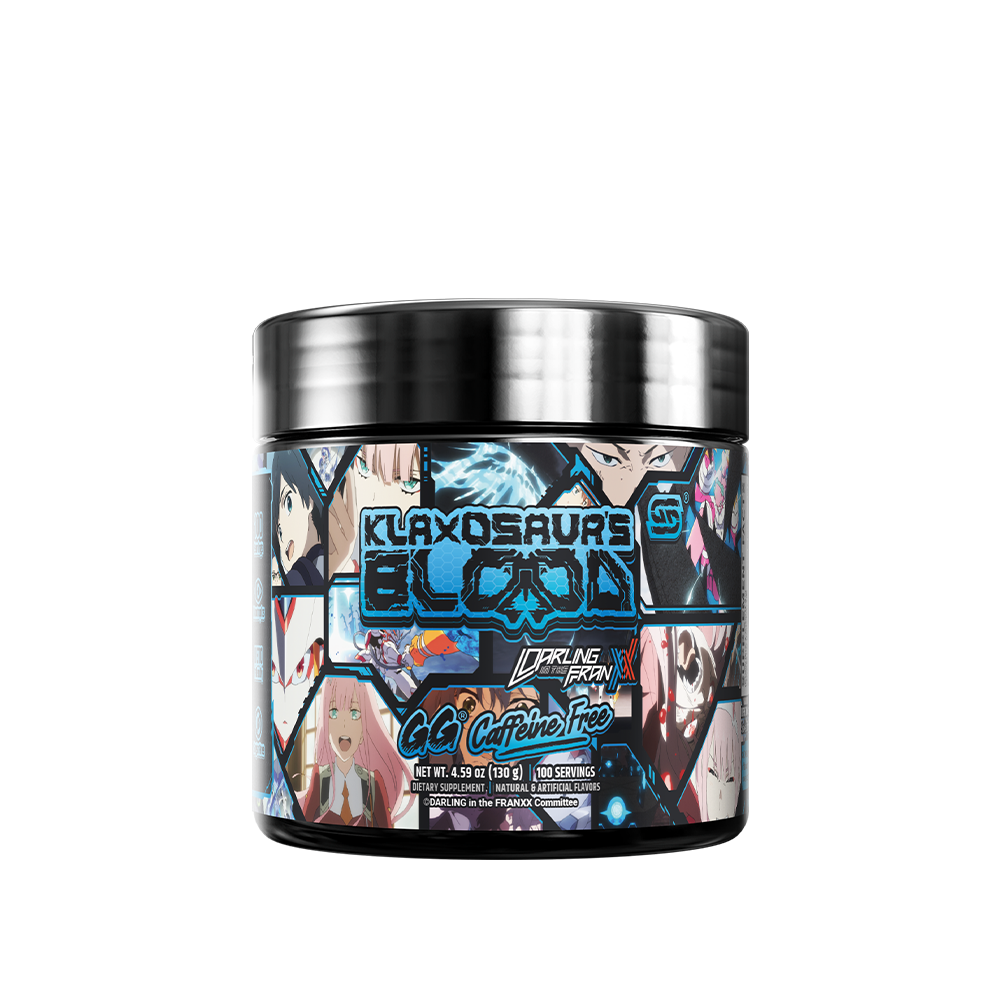 Klaxosaur's Blood by DARLING in the FRANXX Caffeine Free - 100 Servings - Gamer Supps
