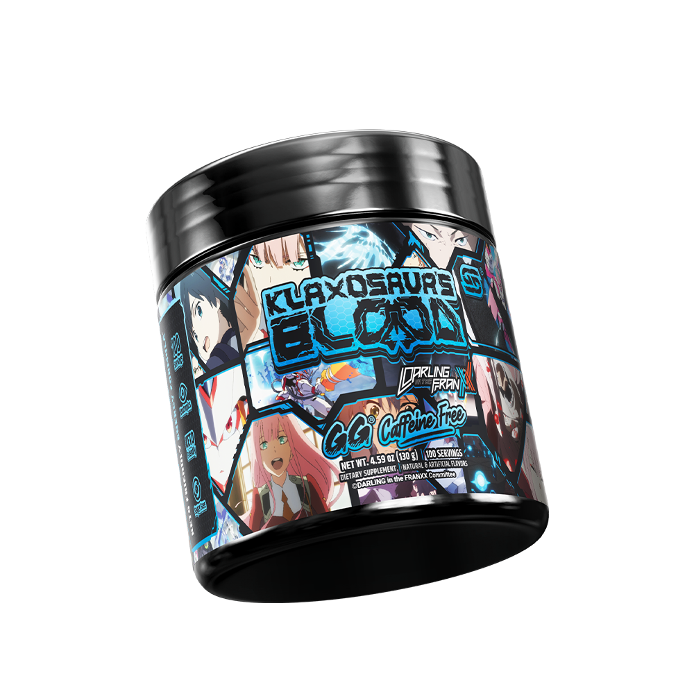 Klaxosaur's Blood by DARLING in the FRANXX Caffeine Free - 100 Servings - Gamer Supps