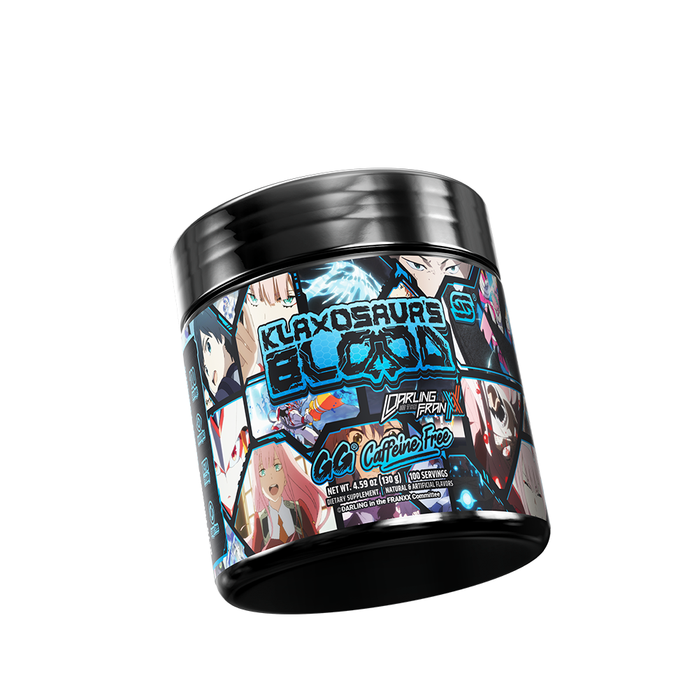 Klaxosaur's Blood by DARLING in the FRANXX Caffeine Free - 100 Servings - Gamer Supps