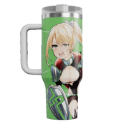 Metal Waifu Tumbler: Knight - Gamer Supps