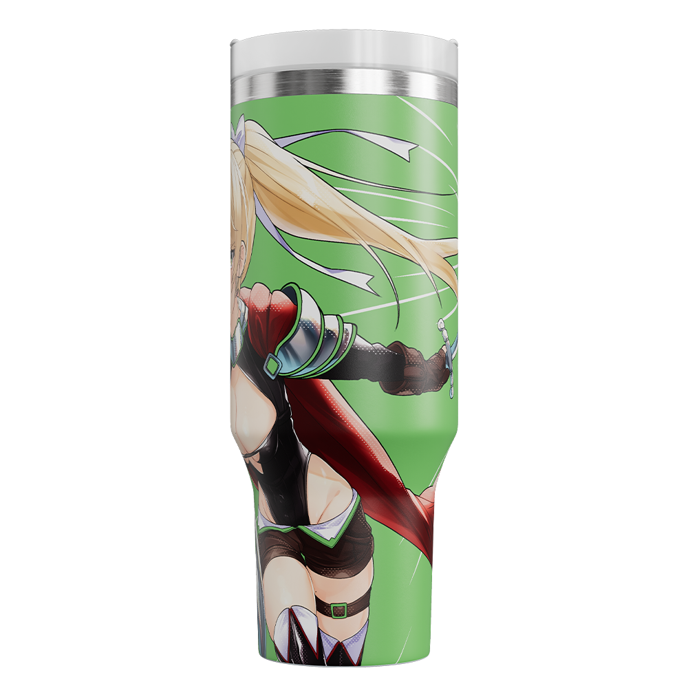 Metal Waifu Tumbler: Knight - Gamer Supps