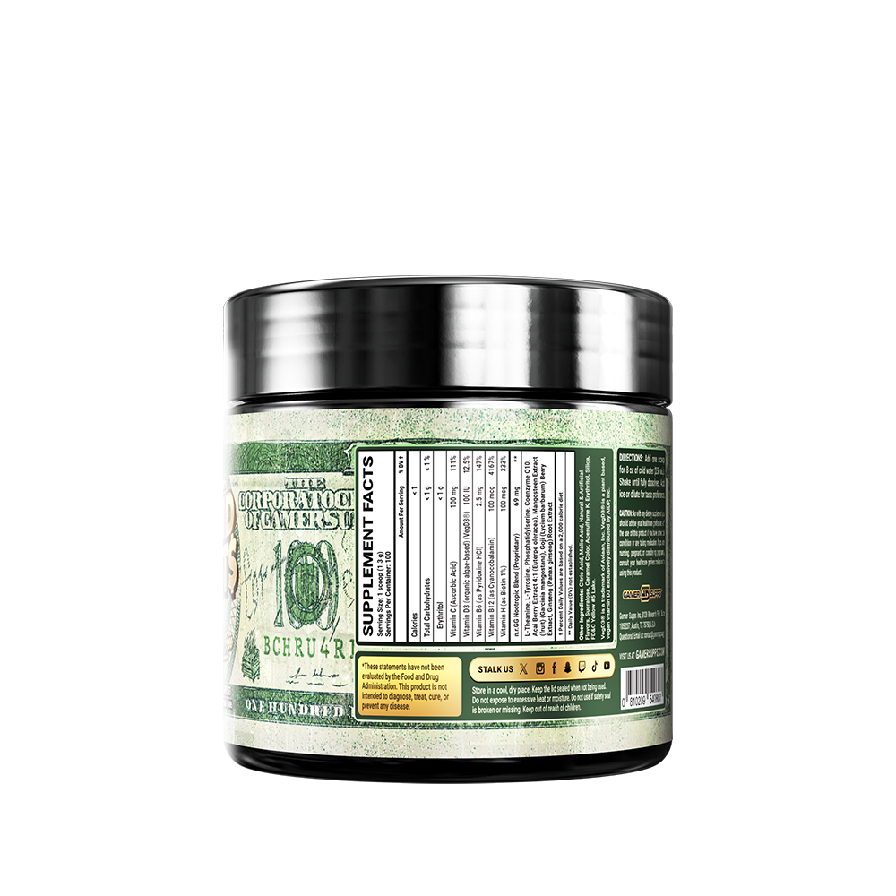 Liquid Assets Caffeine Free - 100 Servings - Gamer Supps
