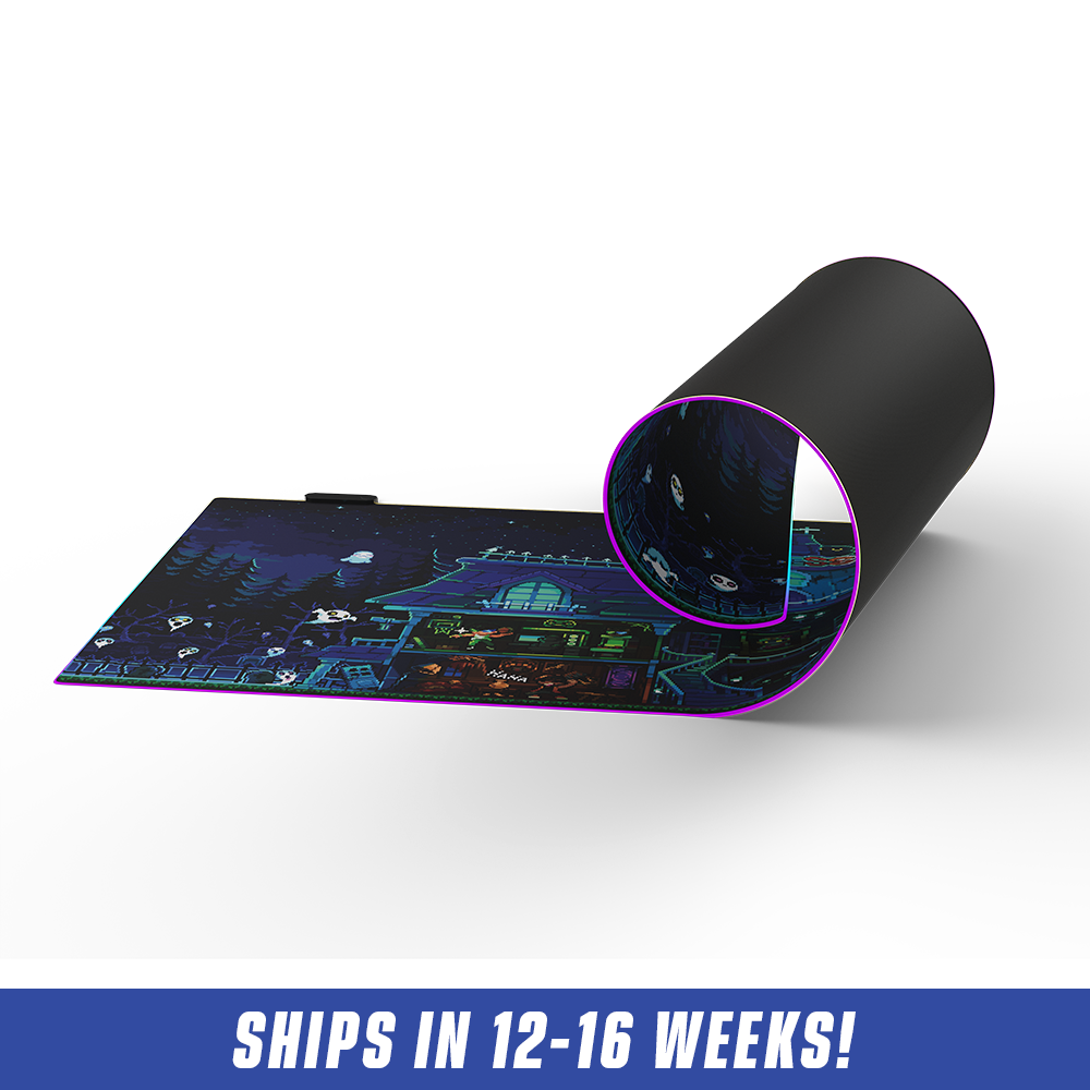 PIXEL CUPS x Clooless: RGB Mousepad - Gamer Supps