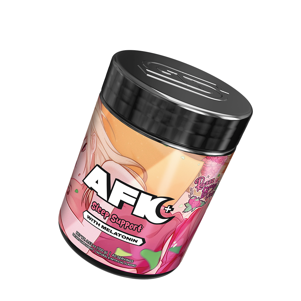 AFK+ (with Melatonin): Razzz Berry Sorbet - 40 Servings - Gamer Supps