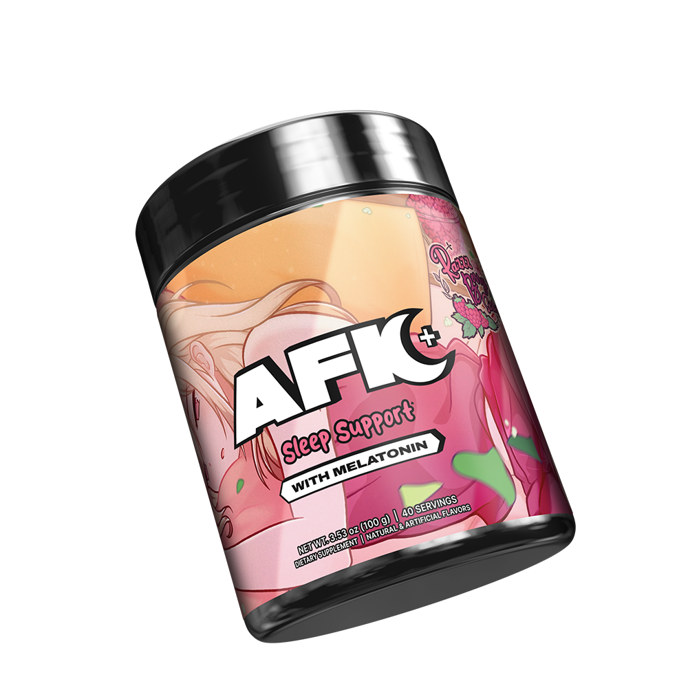 AFK+ (with Melatonin): Razzz Berry Sorbet - 40 Servings - Gamer Supps