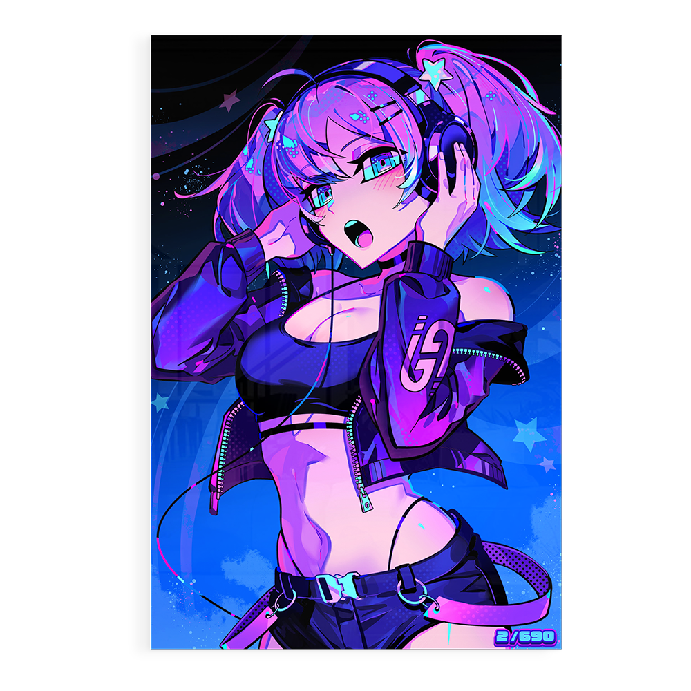 Rave Baby Acrylic Poster - Gamer Supps