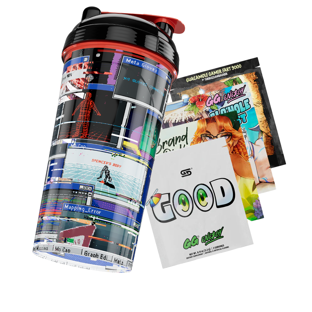 PIXEL CUPS x RussianBadger - Gamer Supps