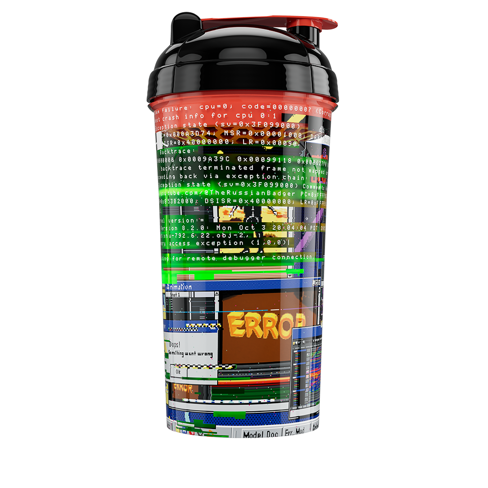 PIXEL CUPS x RussianBadger - Gamer Supps