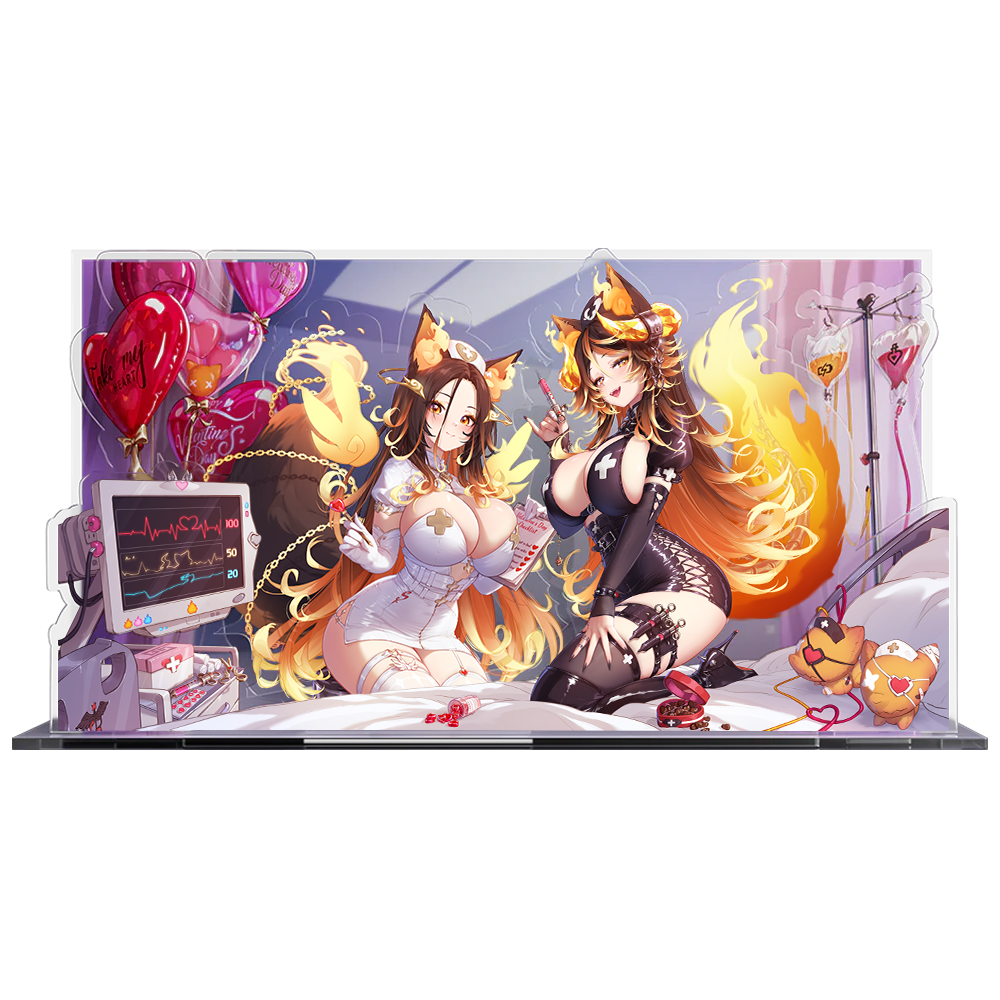 Nurse Sinder's Valentine Acrylic Standee - Gamer Supps