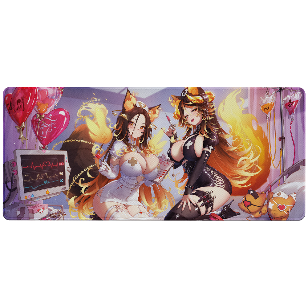 Nurse Sinder's Valentine Mouse Pad - Gamer Supps